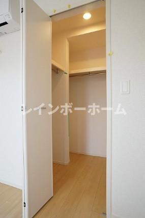 収納　同物件別号室参考写真です。