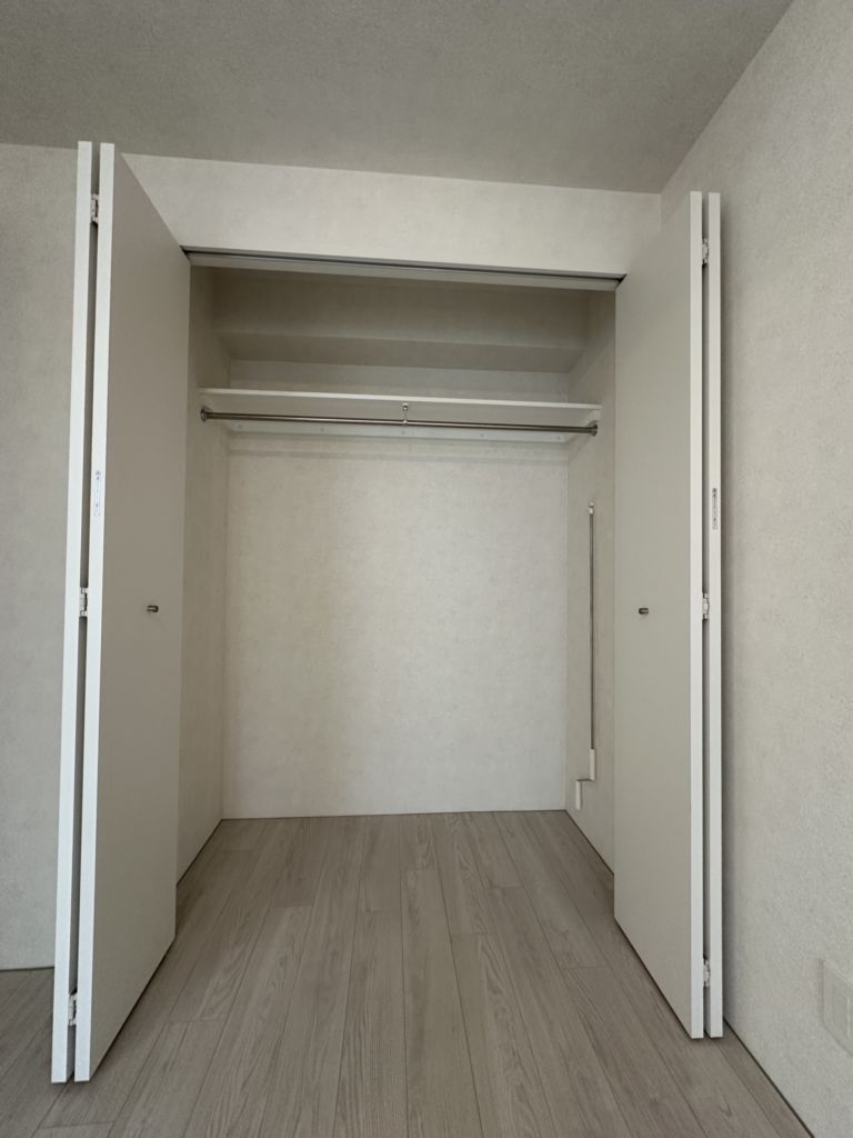 収納　収納のためのスペースです