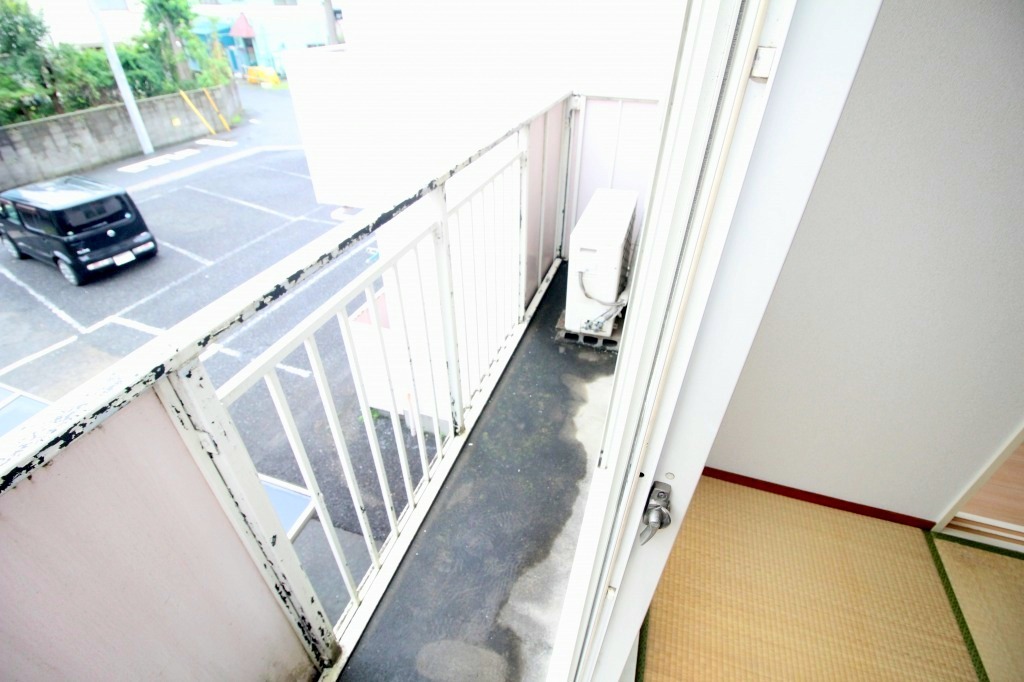 バルコニー　※別部屋のお写真です