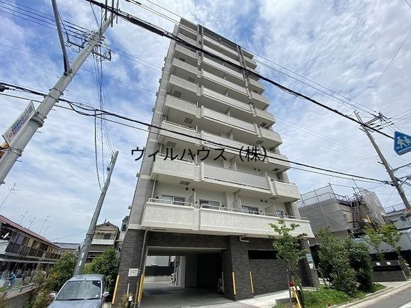 建物外観　防犯カメラあり！