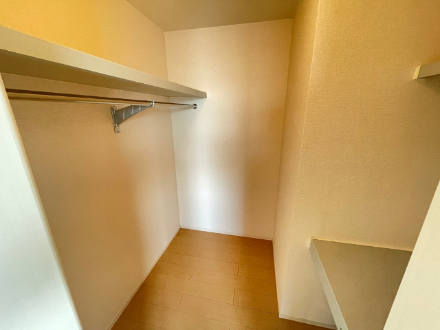 収納　ウォークインクローゼット