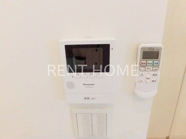 セキュリティ　ＴＶモニター付きインターホンです。