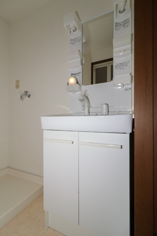 洗面設備　図面と現状に相違がある場合には現状を優先