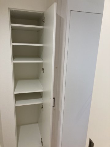 収納　たっぷりとした収納スペースです