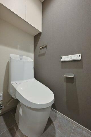 トイレ　ゆったりとした空間のトイレです