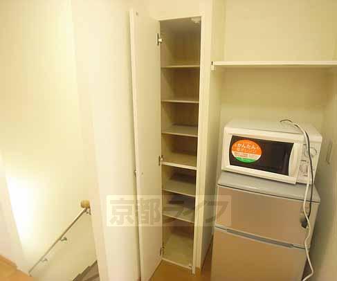 収納　２階にシューズボックス！