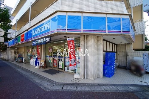 コンビニ　ローソン 梶ケ谷駅前店（コンビニ）まで16m