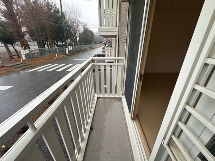 バルコニー　バルコニーがあります