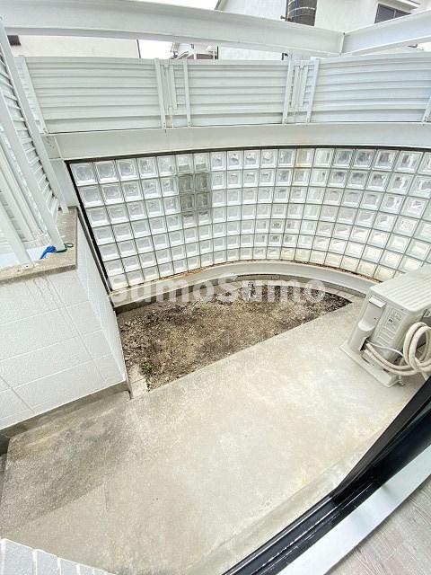 バルコニー　落ち着いた時間を過ごせるバルコニーです