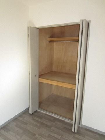 収納　奥行きのある広めの収納ですよ。