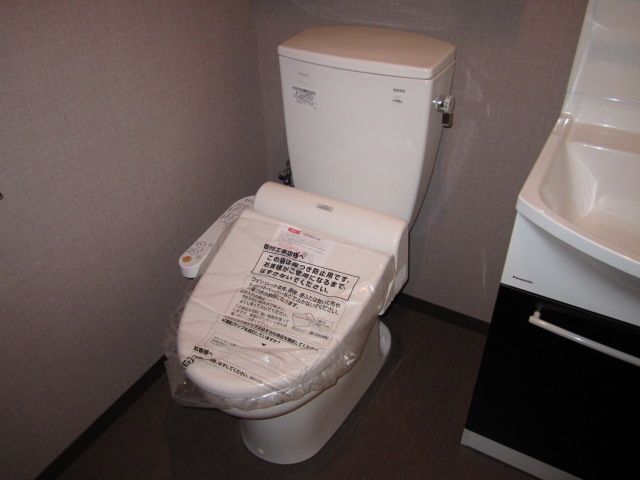 トイレ　きれいなトイレ。