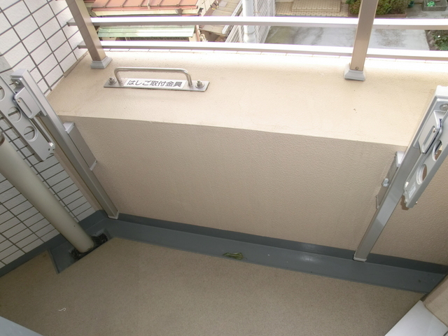 バルコニー　洗濯物干せます。