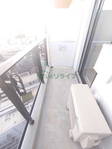 バルコニー　※参考写真　同タイプ（別部屋）1411号室の写真となります。