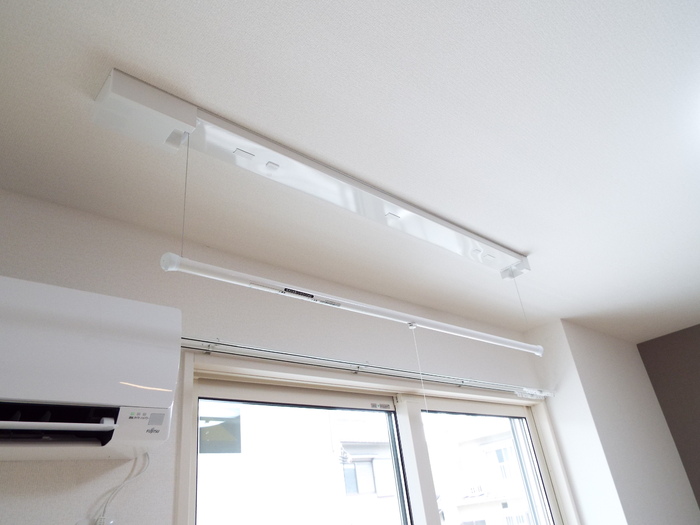 その他設備　室内物干し