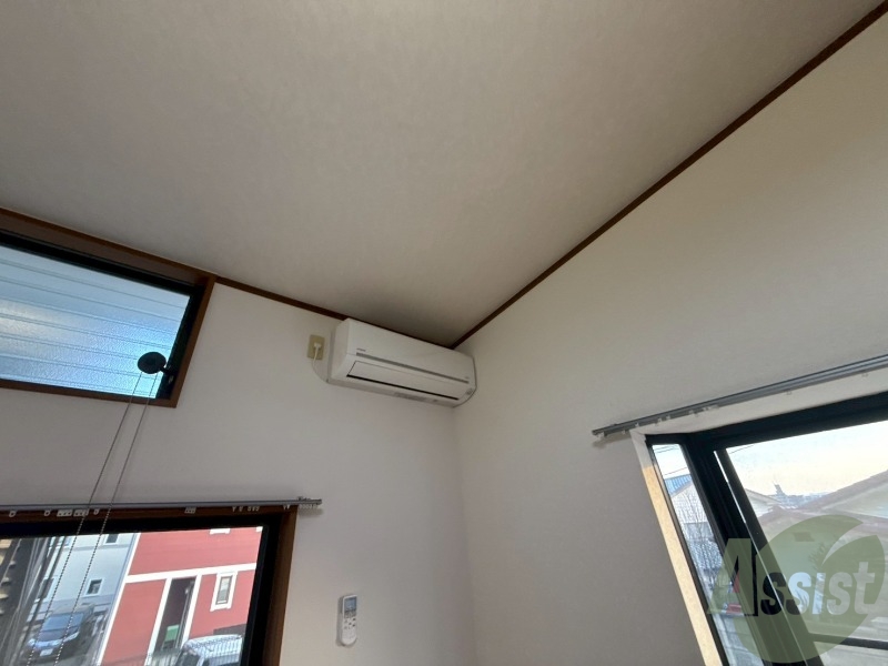 その他設備　エアコンもあります。毎日快適に使えますね。