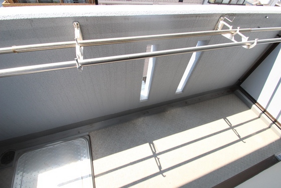 バルコニー　※別部屋の写真です