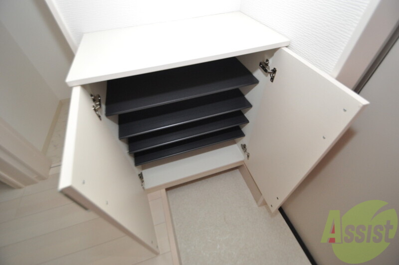 その他　大きなシューズボックス。女性にはうれしいですよね。