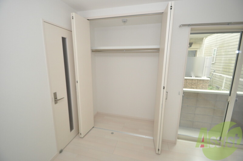 収納　もちろん収納スペースも確保。おかげでお部屋の中がスッキリ