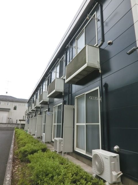 バルコニー　洗濯物もたくさん干せます