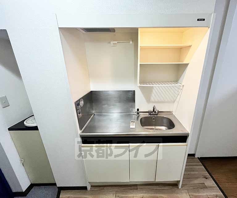 キッチン　ガスコンロ設置可