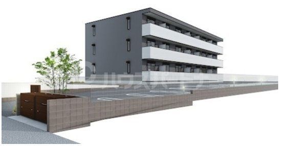 建物外観　※完成イメージパース※