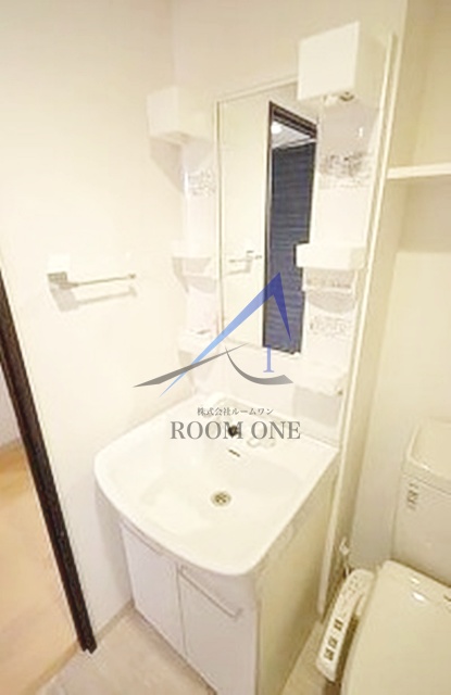 洗面設備　洗面台です。