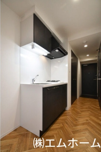 キッチン　システムキッチン　2口ガスコンロ