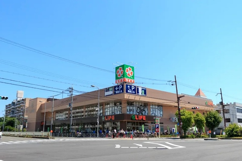 スーパー　ライフ 西淡路店（スーパー）まで171m