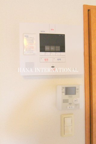 セキュリティ　モニター付きインターホン♪