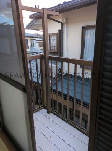 バルコニー　バルコニーです。