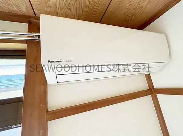 その他設備　エアコン１年中快適に過ごせます。