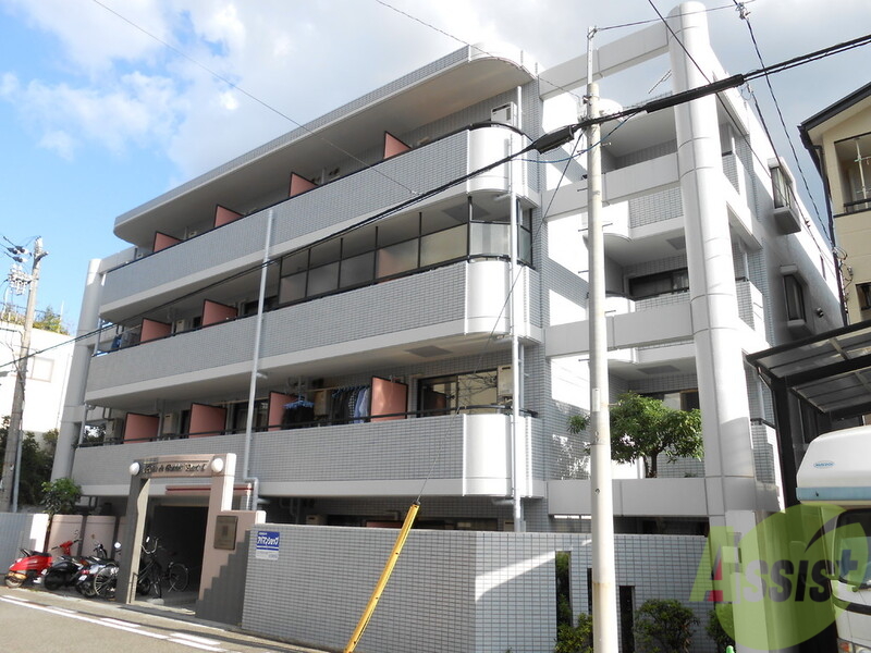 建物外観　神戸市灘区烏帽子町「メゾン・ド・六甲パートII」