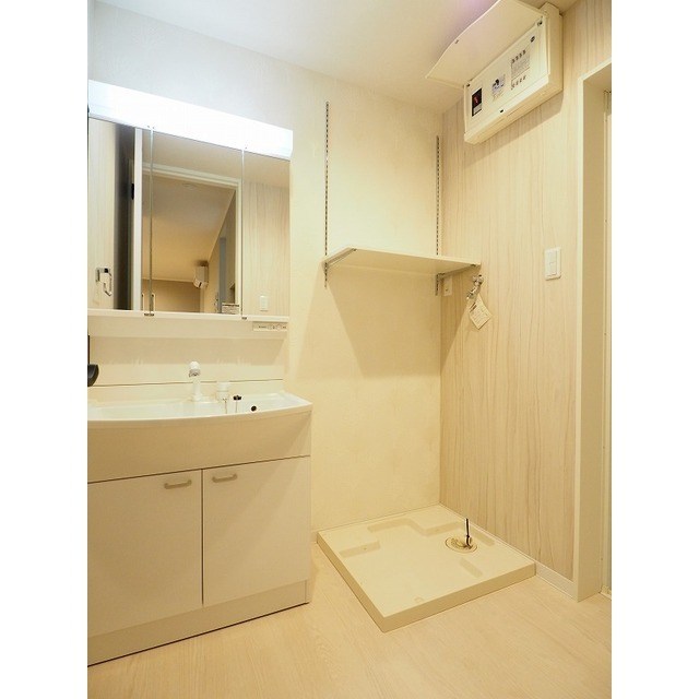 洗面設備　水回りがまとまっていて便利