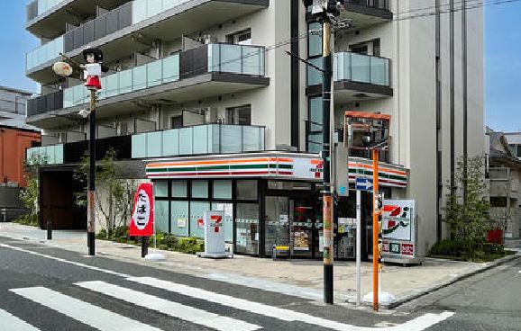 コンビニ　セブンイレブン品川豊町6丁目店（コンビニ）まで10m