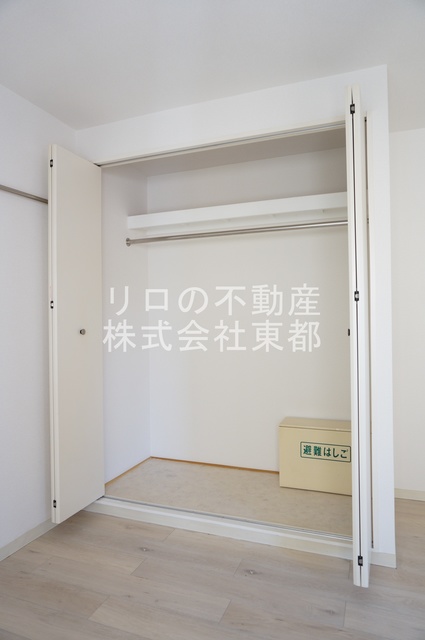 収納　収納はクローゼットタイプなので、整理整頓はかどります☆