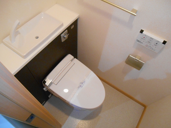 トイレ　反転写真です