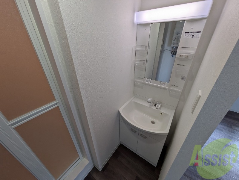 洗面設備　シャンプードレッサーで身支度もラクラクです！