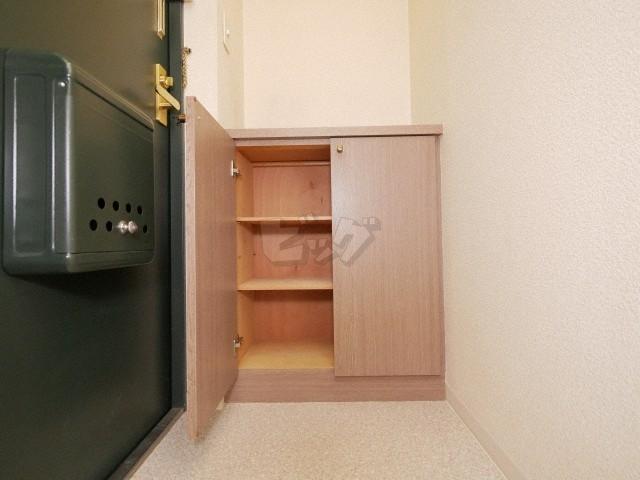 その他設備　大容量のシューズボックスが付いています♪