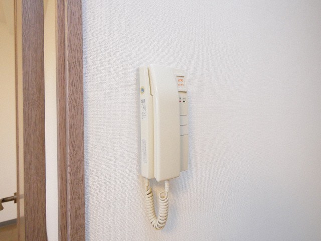 セキュリティ　インターフォンが付いています。