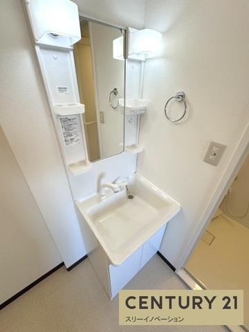 洗面設備　独立洗面台！