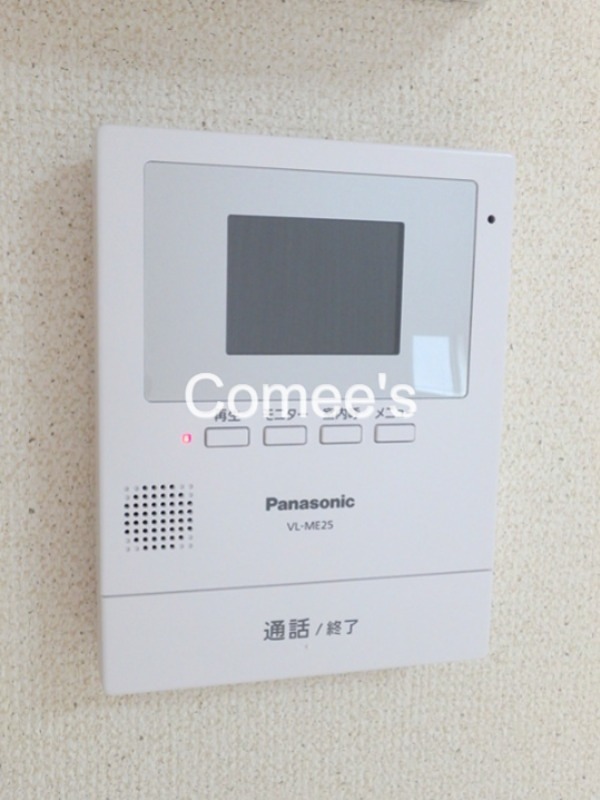 セキュリティ　モニター付きインターホン
