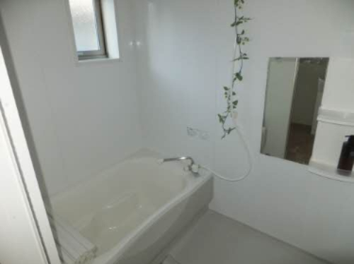 バス・シャワールーム　反転間取り別部屋写真です。