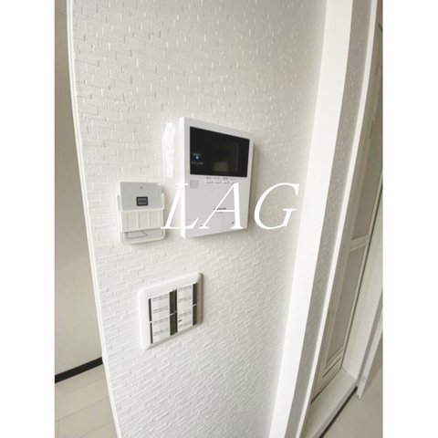 セキュリティ　モニター付きインターフォンです。