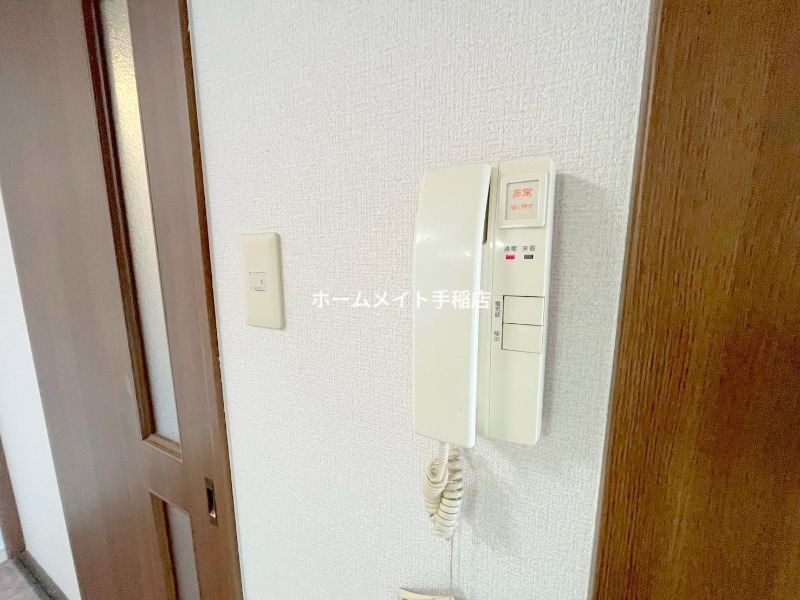 セキュリティ　安心のインターホン付きです！