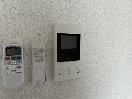 セキュリティ　※別部屋の写真です