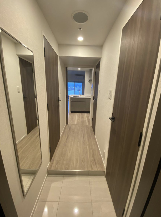 玄関　収納もある玄関です