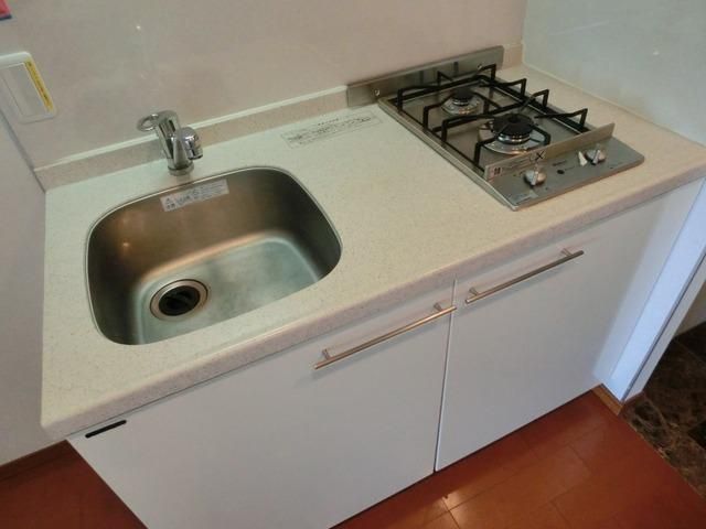キッチン　システムキッチン２口コンロ