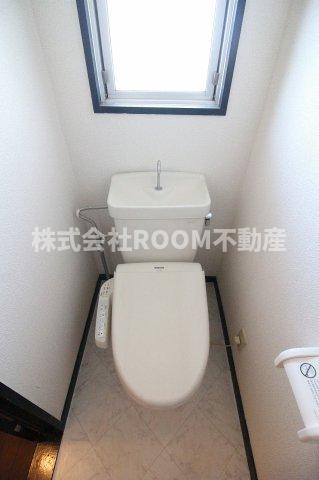 トイレ　ゆったりとした空間のトイレです