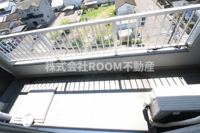 バルコニー　落ち着いた時間を過ごせるバルコニーです