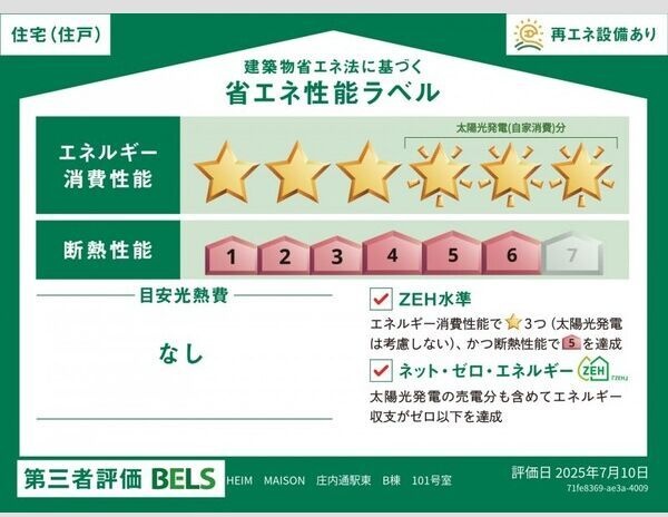 省エネ性能ラベル　★☆LINE24時間対応♪お気軽にお問合せください！☆★